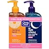 Clean & Clear 2-Pack Day and Night Face Cleanser Citrus Morning Burst Facial Cleanser with Vitamin C and Cucumber…