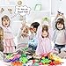 JVIGUE Ocean Sea Animals Figures, 68 Pack Mini Plastic Sea Life Creatures Toy Set, Fish Bath Pool Toys, Educational Toys Gift for Kids Cupcake Topper Party Favors