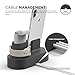 elago 3 in 1 Charging Station Compatible with Apple Watch Series 11/10/9/8/7/6/5/4/3/2/1/SE3/SE2/SE1, Apple AirPods Pro 2/1, AirPods 3/2/1 and All iPhone Models [Original Cables Required]