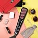 Ionic Hair Straightener Brush, CINEEN Hair Straightening Iron Brush with Fast MCH Ceramic Heating, Hair Straightening Comb with Anti-Scald, Temperature Setting, Auto Shut Off for Home and Travel…
