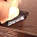 Eroilor Double-sided Adhesive Tape, 4 Meters Extra Strong Adhesion Self-adhesive Tape Hook Tape Over 10,000 Time Adhesive DIY - Black