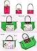 KARRESLY Women's Nylon Travel Foldable Shoulder Bags Hobo Beach Bag Tote Handbag(Black M)