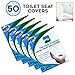 Toilet Seat Covers Disposable, Travel, Office, Potty Training. (50 Toilet Covers)