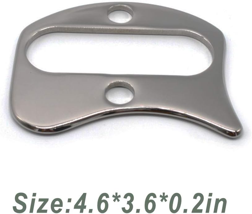 RODEREK Gua Sha Massage Tool, Stainless Steel, Back Massager, IASTM Scraping Massage Tools (Big) - Image 4