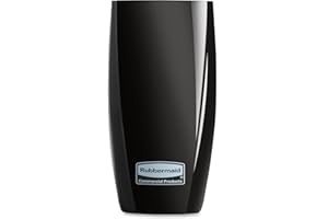 Rubbermaid Commercial Products 1793546 TCell Automated Odor-Controlling Aerosol Air Care System, Fanless, Black