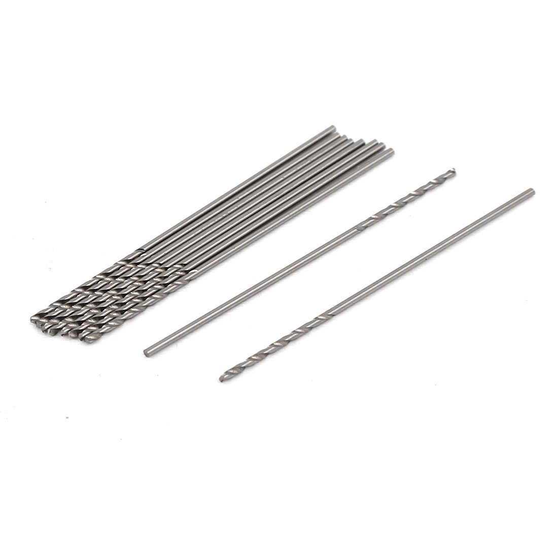 Sourcingmap 0.6mm Drilling Diameter 30mm Length HSS Straight Shank Twist Drill Bit 10pcs