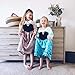 Little Adventures Sleeping Beauty Day Dress with Headband Princess Costume (Medium Age 3-5) - Machine Washable Child Pretend Play and Party Dress with No Glitter