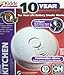 Kidde P3010-K-CO Battery-Operated Combination Carbon Monoxide and Smoke Alarm with Photoelectric Sensor 