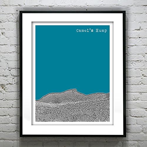 Camel's Hump Vermont Art Print - Huntington, VT - Version 1
