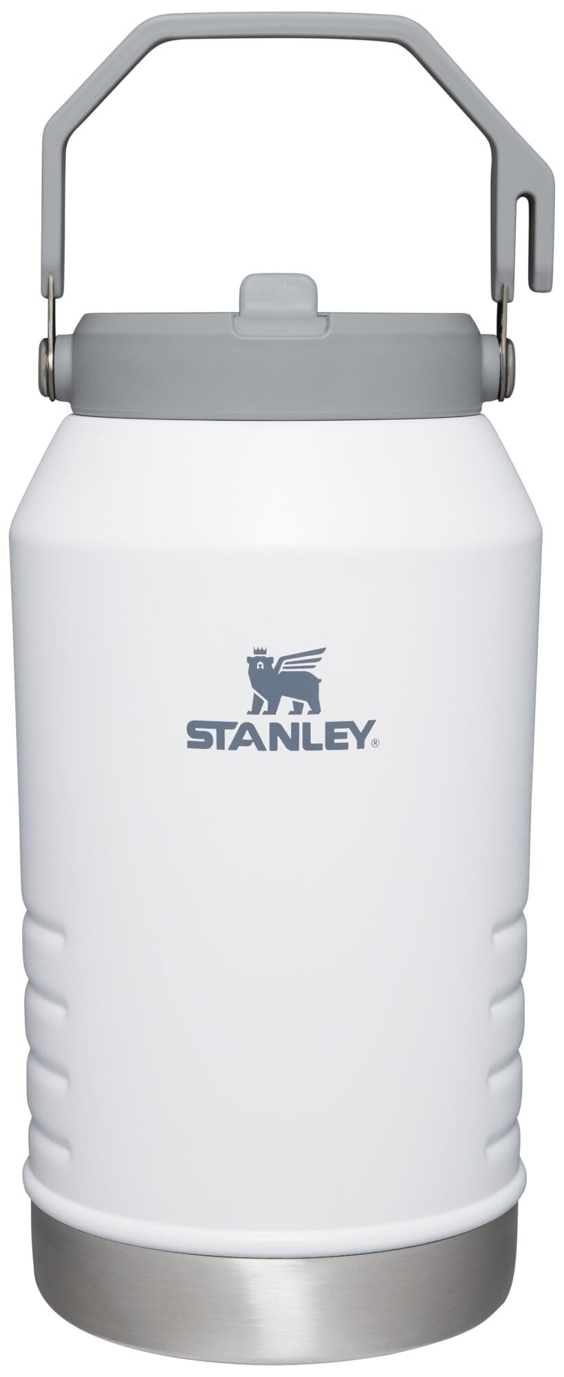 Photo 1 of (MIISSING STAW) (WARE) Stanley IceFlow Flip Straw Jug with Handle 40 oz| Twist On Lid and Flip Up Straw | Leak Resistant for Travel and Sports | Insulated Stainless Steel | BPA-Free | Polar