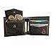 Wallet for Men Women Assassin's Creed Wallets Black Game Wallet With Coin Pocket Purse