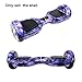 Shinymod 6.5 inch Self Balance Scooter Case Chrome Color Replacement Outer Shell Cover for 6.5'' Two Wheel Smart Self Balancing Electric Scooter (Case only, No Scooter)(Galaxy)