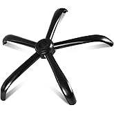 MASTERY MART Heavy Duty Office Chair Base Replacement, 2500 Lbs, 28"(70 cm), Metal Desk Chair Base Replacement Parts with Uni