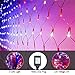 Ollny American Flag Net Lights 6.5FT x 3.3FT 390 LEDs String Mesh Lights Large USA Flag Outdoor Indoor Mesh Lights Waterproof for Independence Day Festival Decoration Party Christmas Decorations