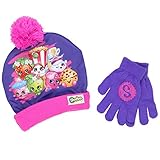 Shopkins Girls Beanie Hat and Gloves Set (Little Kid/Big Kid)