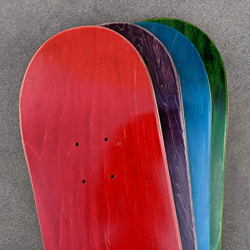 Stoked Ride Shop Blank Skateboard Deck Only | 7.75" (Blue | Deck Only)