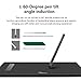 Parblo Island A609 Digital Drawing Tablet with 2048 Levels Pressure Battery-Free Pen for Computers, Graphic Tablet for Digital Art Sketch, Paint, Design