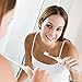 BROADCARE Electric Toothbrush Waterproof Power Rechargeable Sonic Toothbrush with 3 Brushing Modes and Replacement Head ( White )