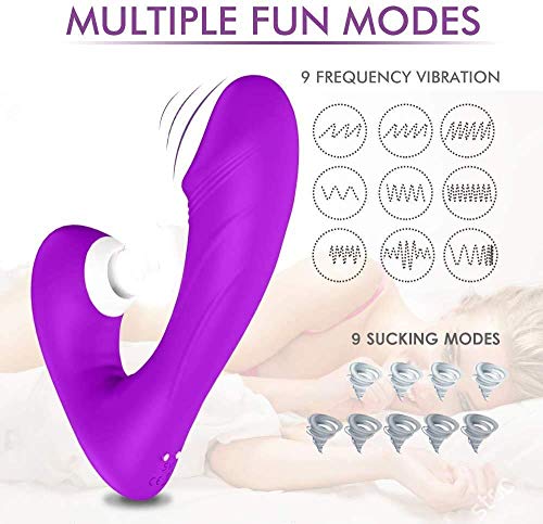 Massaggiatore-elettrico-wireless-Stimulateurde-Clitoridiena-una-combinazione-di-donne-Vibromsseur-e-Suceurde-Clitoris-10-modalita-di-massaggio-Vibratore-DildopuntoG-100-impermeabile