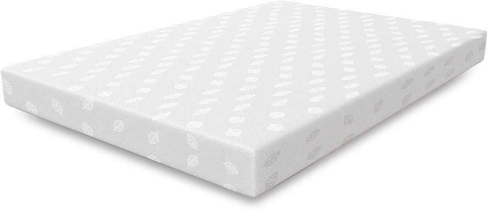 Good Nite Memory Foam Mattress 4FT6 (135x190cm) Double - 11cm Thick, Removable Zippered Washable Cover, Ortho Support & Cooling Sleep