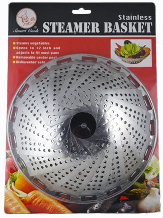 Stainless Steel Collapsible Vegetable Steamer 12 Inch