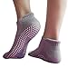 H-Brotaco Non Slip Yoga Socks with Grips, Anti-Skid Pilates, Barre, Bikram Fitness Socks for Men and Women