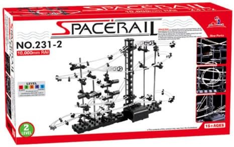 Level 2 Space Rail 10 m Perpetual Rollercoaster Marble Run Coaster