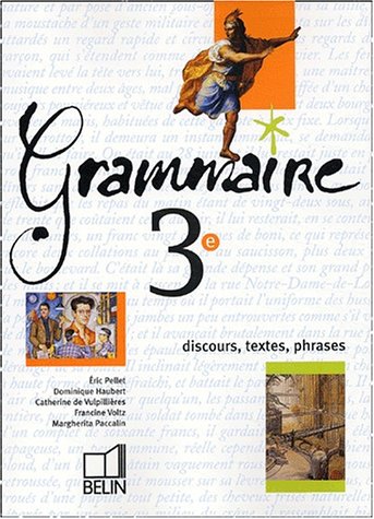 Grammaire, 3e