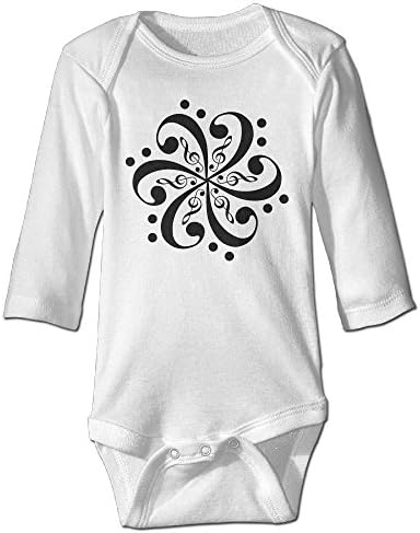 Itongquy Notes. Fashion Newborn Baby Suit Climb(Long Sleeve) 6 M White