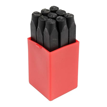 6 mm Nummernstempel Schlagzahlen Schlagstempel von 0-9