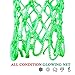 Demlor Basketball Rim Net Outdoor Sports Glow in The Dark Nylon Basketball Hoop Net All Weather Thick Standard Basketball Net Replacement