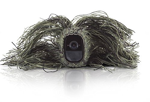 Wasserstein Ghillie Skin Compatible with Arlo Pro & Arlo Pro 2 Smart Security - 100% Wire-Free Cameras (1 Pack)