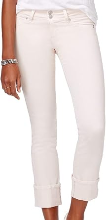 hudson ginny crop straight with cuff