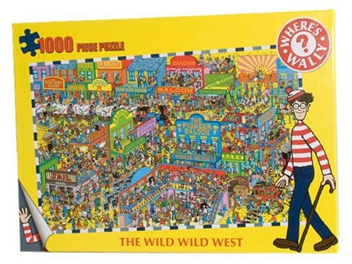 Paul Lamond Games - Where's Wally 1,000 Piece Puzzle - Wild West