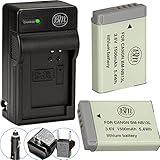 BM Premium 2-Pack of NB-13L Batteries and Charger Kit for Canon PowerShot SX740 HS, G1 X Mark III, G5 X, G5 X Mark II, G7 X, G7 X Mark II, G7 X Mark III, G9 X, G9 X Mark II, SX620 HS, SX720 HS Cameras