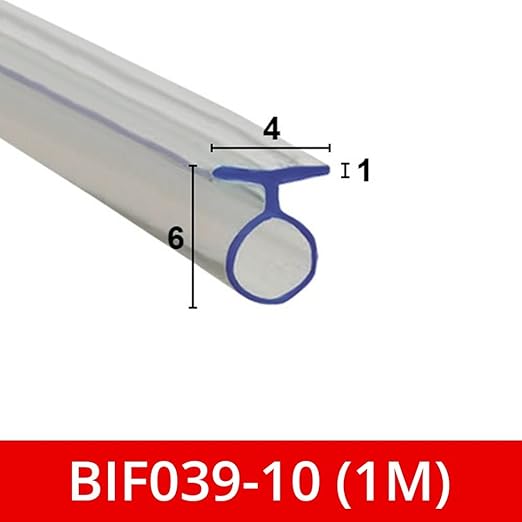 Soft Flexible Rubber Bubble Shower Seal for Bi Folding Doors Fits