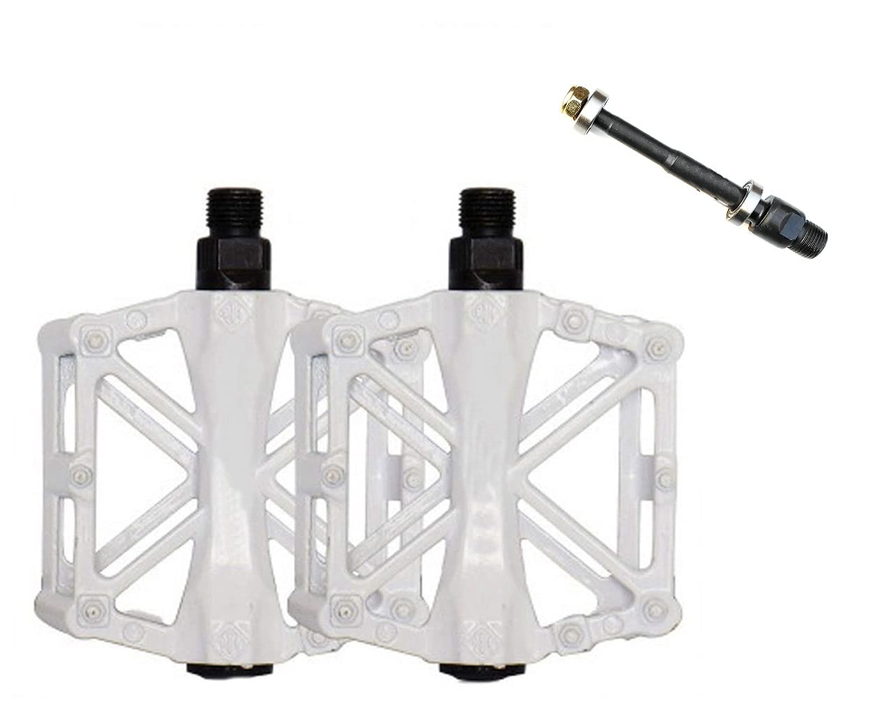 Pedali Piatti Universali GUB &ndash; 3 Cuscinetti &ndash; 9/16 &ndash; Per BMX, MTB, Bici Da Strada