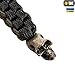 M-Tac Skull Knife Lanyards with Beads - Paracord Lanyard - Tactical Lanyard for Knife – Cuboid (OD/BK)