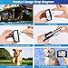 WIEZ Dog Fence Wireless & Training Collar Outdoor 2-in-1, Electric Invisible Wireless Fence w/Remote, Adjustable Range, Waterproof, Reflective Stripe, Harmless for All Dogs- 2 Collars