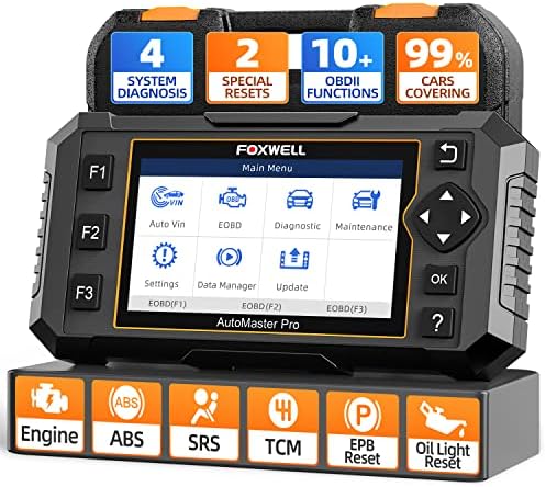 FOXWELL NT614 Elite Obd2 Scanner, Transmission ABS Engine Airbag