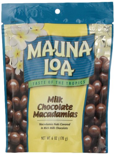 Mauna loa macadamias, milk chocolate, 6-ounce bags (pac…