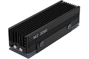 M.2 SSD Heat Sink Heat Spreader Effective Cooling with Durable Metal Radiators