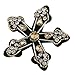 MagiDeal Iron/Sew On Applique Rhinestones Beads Patch DIY for Clothing Handbag Shoes Jeans Decor