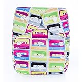 ANAN Baby New Design Swim/ Waterproof Reuseable Washable Pocket Cloth Diaper Nappy + 1 Breathable Microfiber Inserts #S6