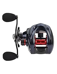 KastKing Spartacus carrete de pesca Ultra Suave 17,5 libras de arrastre, Fibra de Carbono, rodamientos de bolas 11 + 1 blindado.