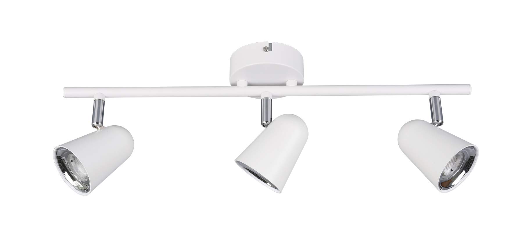 Reality Leuchten Toulouse R82123131 LED Spotlight Bar Plastic Matte White with 3X 3.5 Watt LEDs — image 1