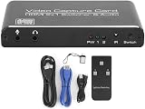 Leftwei USB 3.0 HDMI Video Capture Card 4K 60Hz HD 1080p Loop Out Plug and Play view 2
