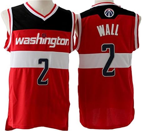 Men's Adult #2 John Wall Jersey Red S