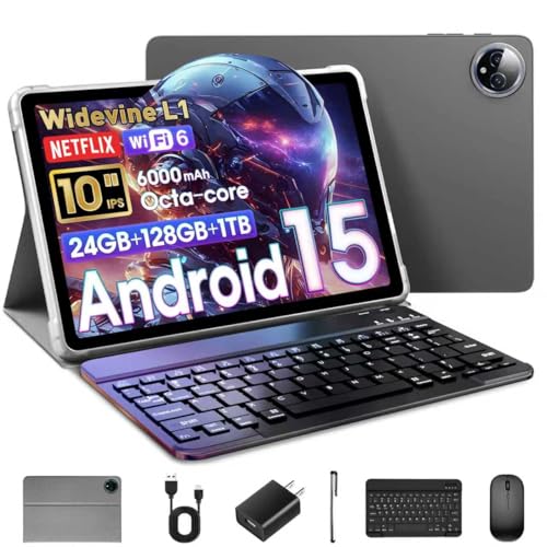 Raemond 10 Inch Android Tablet Keyboard Mouse