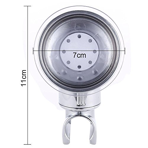 Meka-supplies - Elegant Shower Holder Suction Cup For Bathroom Accessories Universal Adjustable Bathroom Moving Mount Shower Head Holder - Thumbnail 5